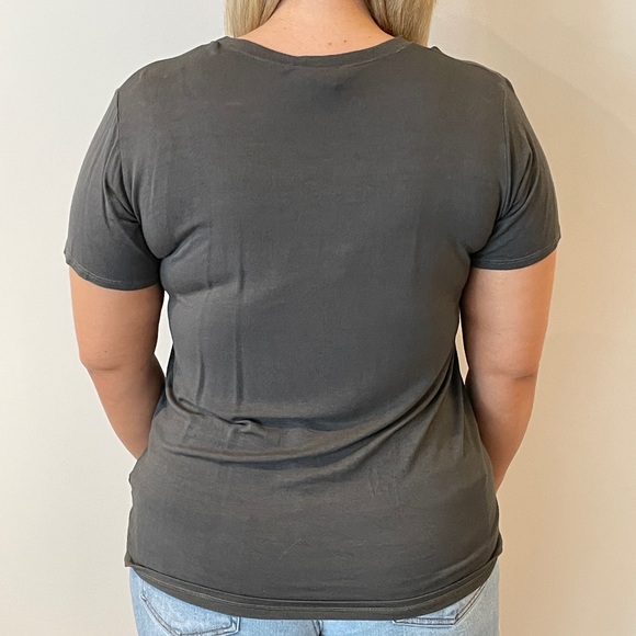 Modish Rebel Grey Tee - Picture 3 of 5